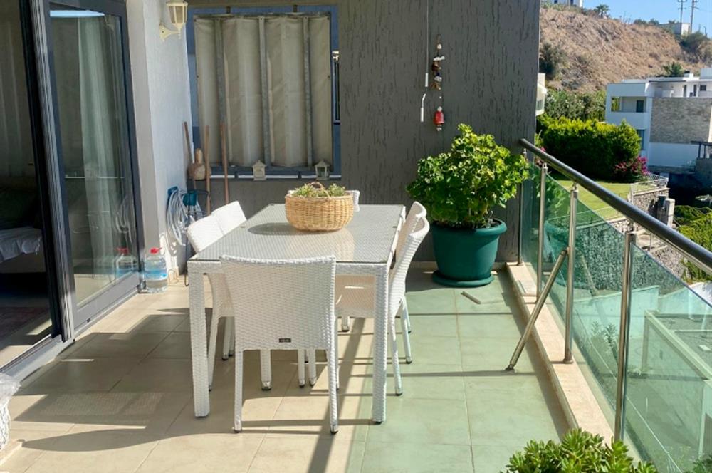 Bodrum Gündoğan Senelik Kiralık Deniz Manzaralı Residence