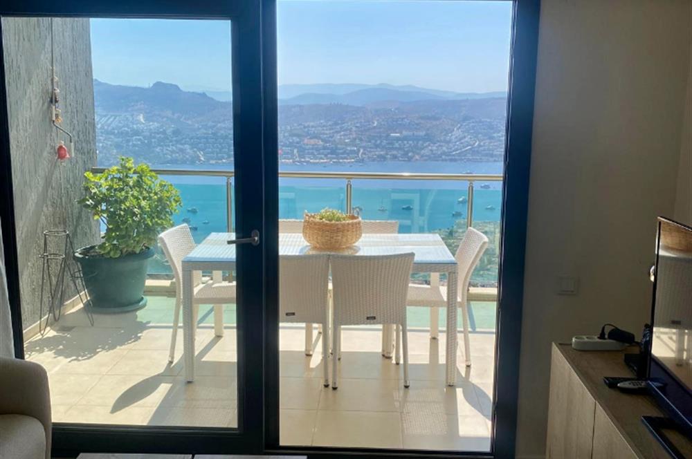 Bodrum Gündoğan Senelik Kiralık Deniz Manzaralı Residence
