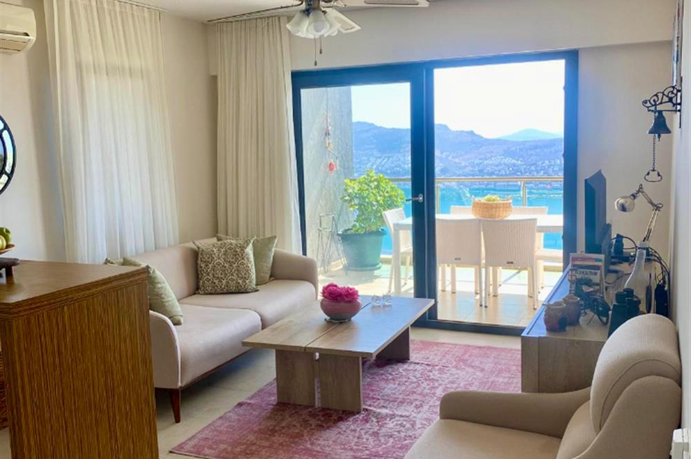 Bodrum Gündoğan Senelik Kiralık Deniz Manzaralı Residence