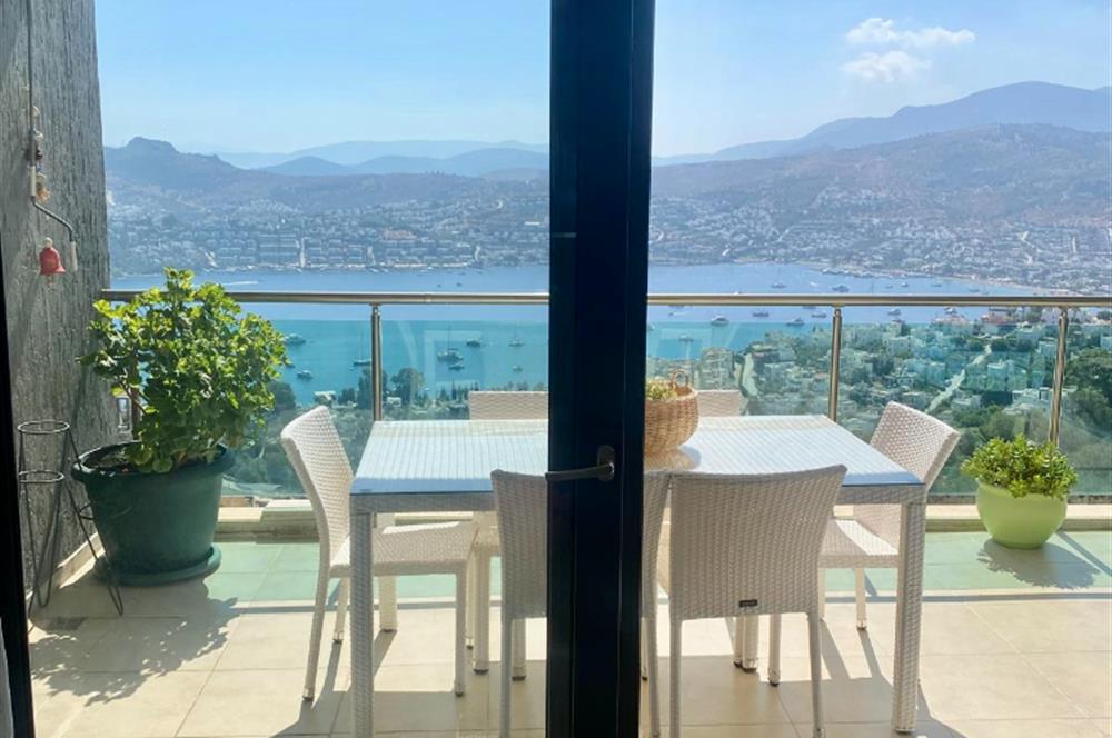 Bodrum Gündoğan Senelik Kiralık Deniz Manzaralı Residence