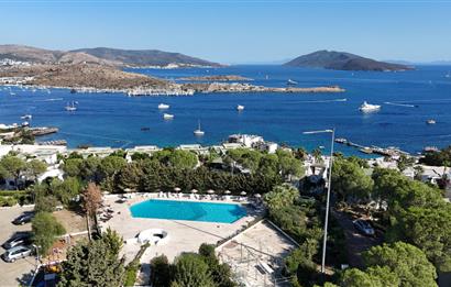 Bodrum-Bitez 3+1 deniz manzaralı satılık dubleks villa