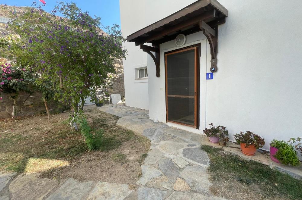 Turgutreis Yalı 2+1 Satılık Havuzlu Site İçerisinde Bahçekatı Daire 