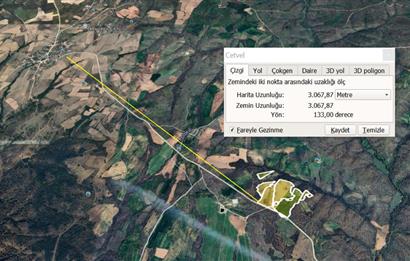 C21 BAL'DAN 135 DÖNÜM TEK PARÇA//PROJE GELİŞTİRMEYE UYGUN TARLA