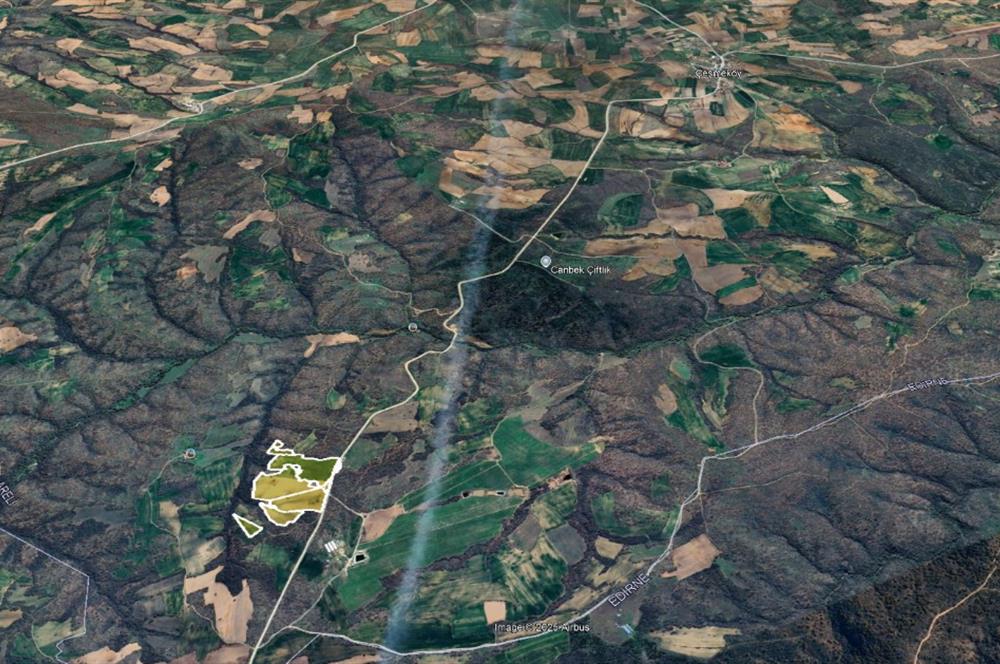 C21 BAL'DAN 135 DÖNÜM TEK PARÇA//PROJE GELİŞTİRMEYE UYGUN TARLA