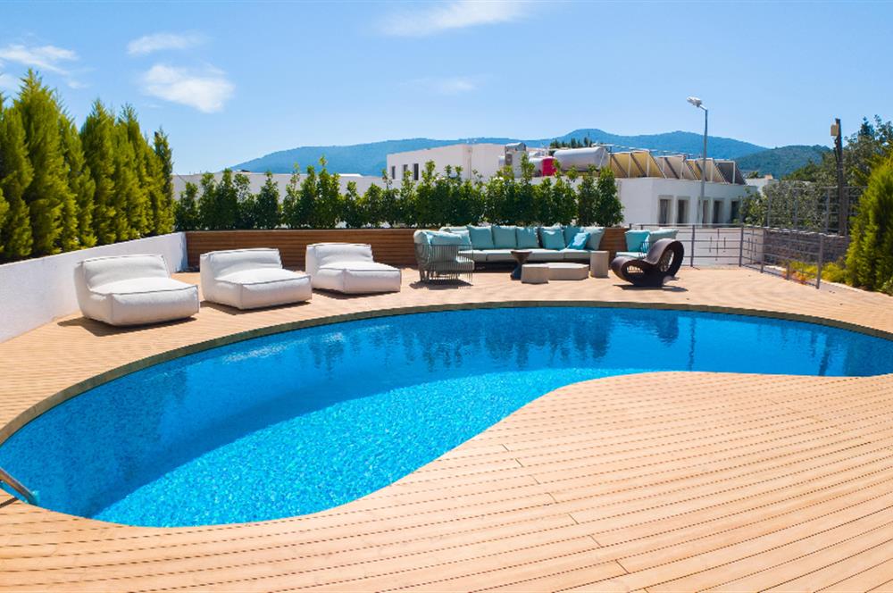 Bodrum Torba Denize 70 metre 6+2 Eşyalı Müstakil Villa