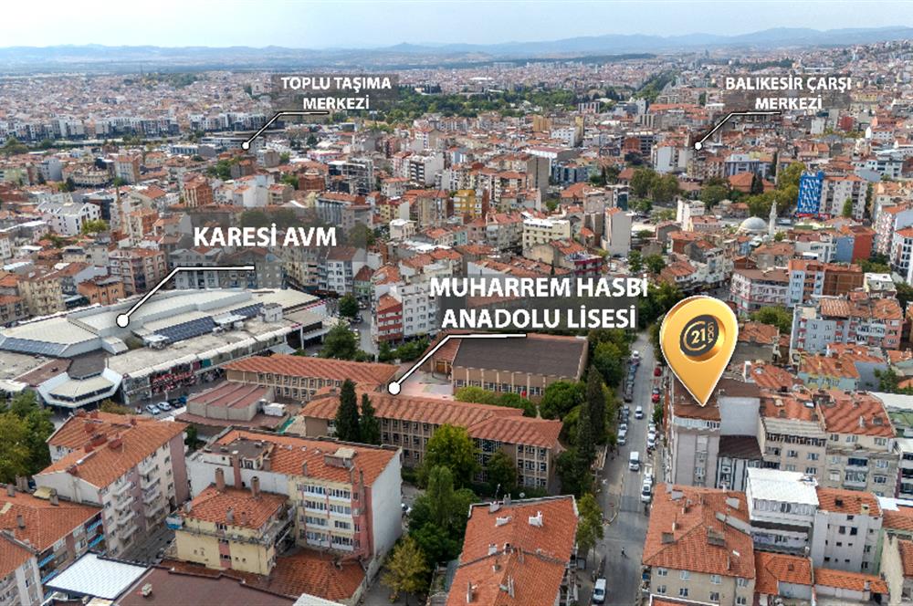 C21 LOCA'DAN KARESİ AVM ÇARŞIYA YAKIN İŞLEK CADDEDE 400m² DÜKKAN