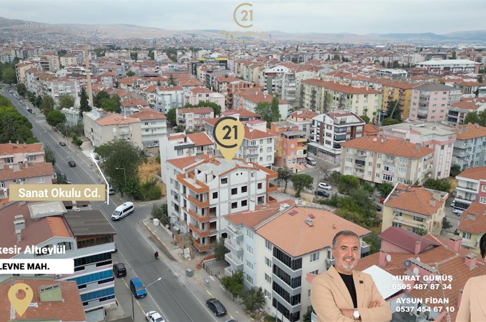 C21 BAL'DAN PLEVNE MAH. SANAT OKULU CD ÜSTÜ SATILIK 3+1 DUBLEKS