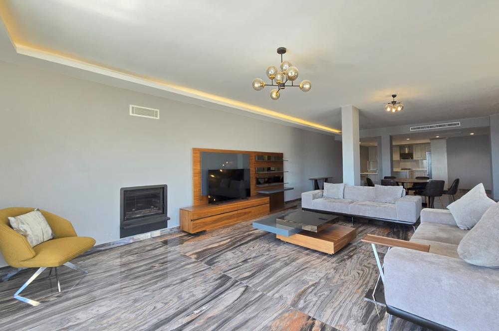 Ortakentte Satılık Deniz Manzaralı Özel Havuzlu Tam Müstakil 4+1 Villa