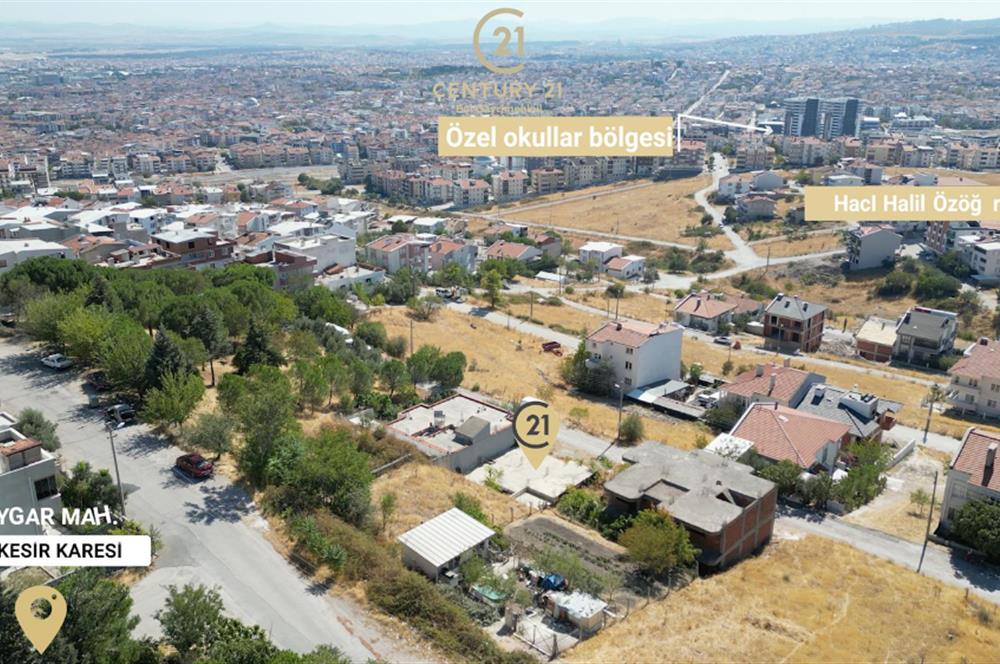 Century21 Bal'dan Balıkesir Toygar Mah.'de Satılık Arsa