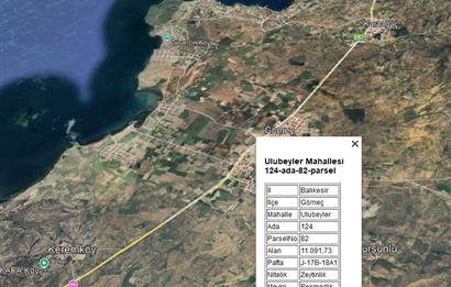 Century21 Bal'dan Balıkesir Gömeç’te Satılık Tarla