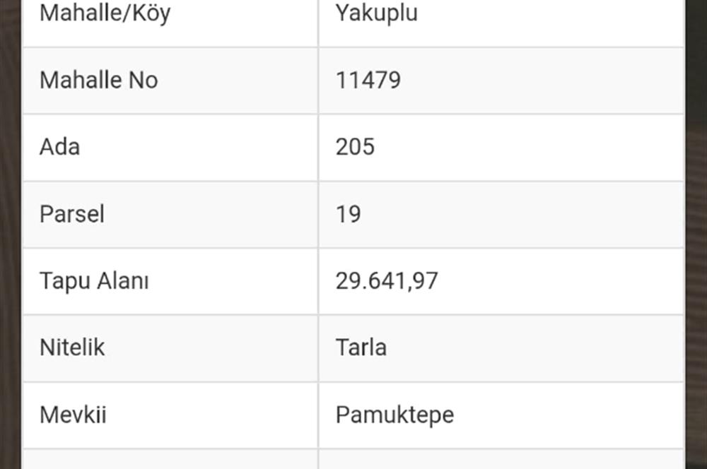 TEKİRDAĞ MARMARA EREĞLİSİ YAKUPLU'DA SATILIK HİSSELİ ARSA