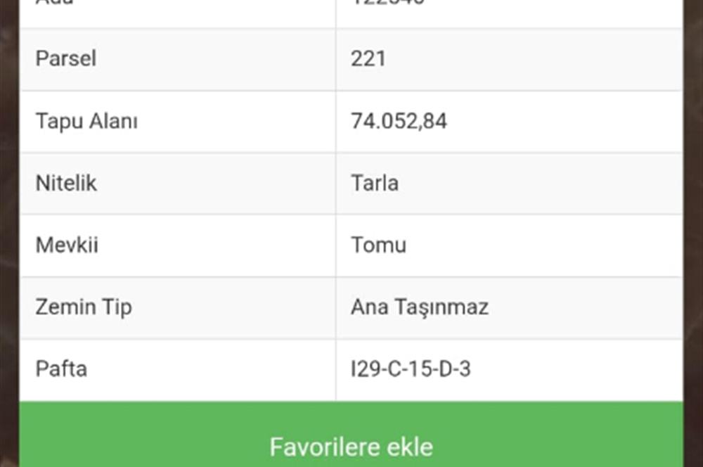 Gölbaşı Karaali Satılık Hobi Bahçesi