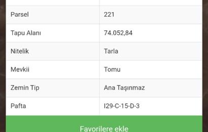 Gölbaşı Karaali Satılık Hobi Bahçesi