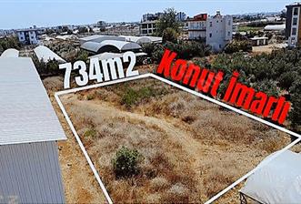 KEPEZ ALTIAYAK 734m2 İMARLI 10 ADET 2+1 DAİRELİK SATILIK ARSA