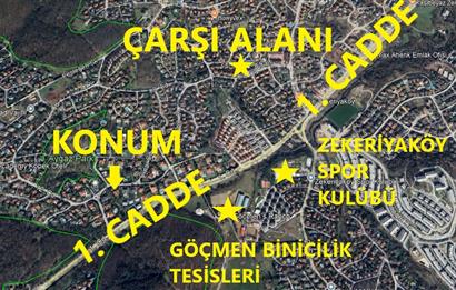 ZEKERİYAKÖY'DE DOĞANIN İÇİNDE ULTRA GENİŞ KİRALIK MÜSTAKİL EV - KONAK