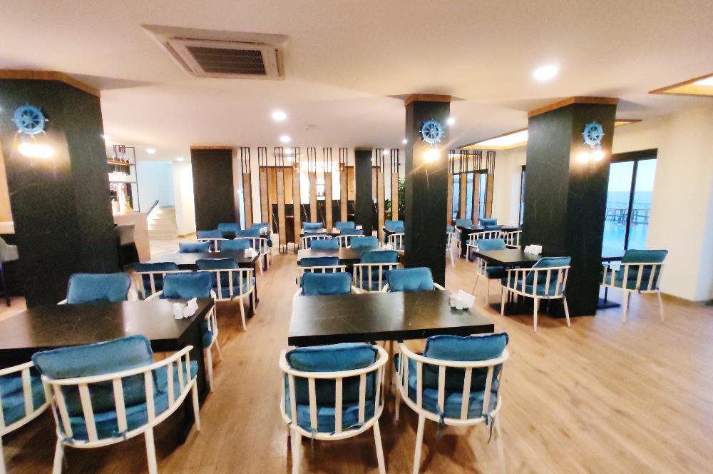 SEKTÖRDE NADİR, DENİZE SIFIR, İŞLETMEYE HAZIR RESTORAN !!!