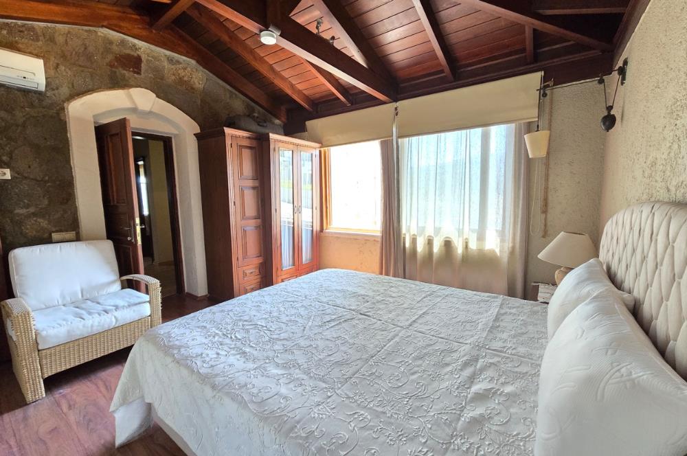 Bodrum Türkbükü Kiralık Taş Ev