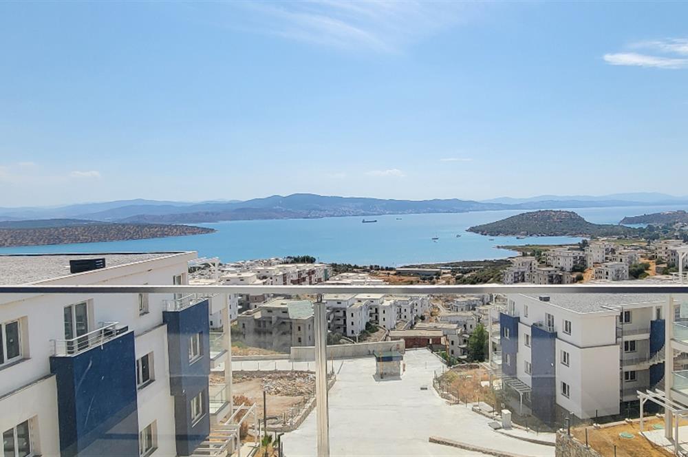 Panaromik Deniz manzaralı 2+1 Sıfır Daireler
