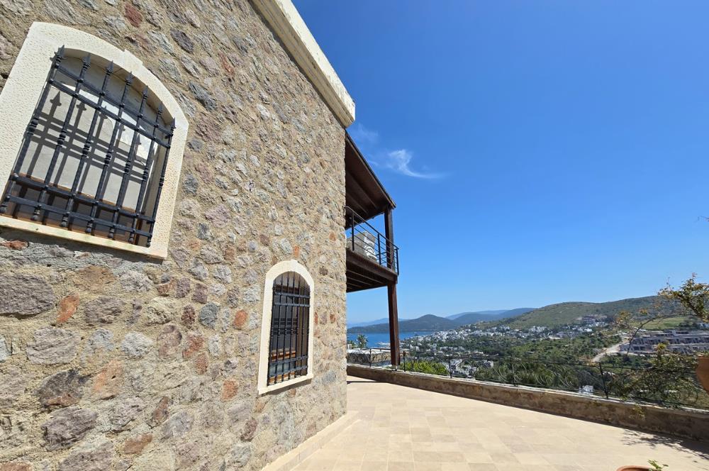 Bodrum Türkbükü Kiralık Taş Ev