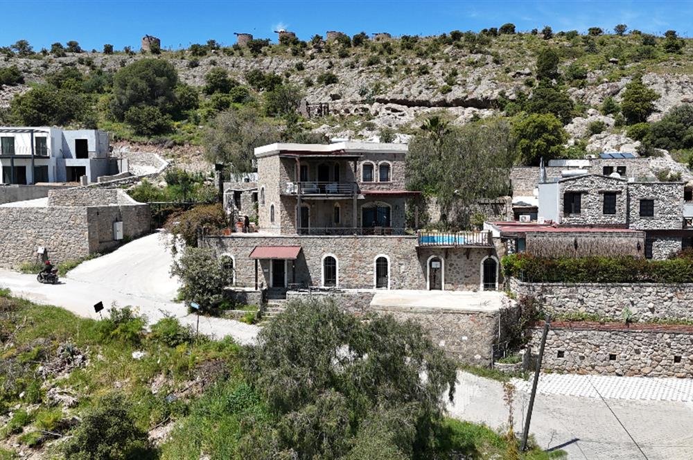 Bodrum Türkbükü Kiralık Taş Ev
