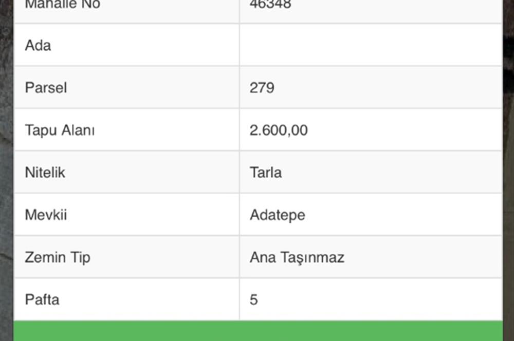 CENTURY 21 PLUS GAYRİMENKULDEN SANDIKLI ALACAMİNDE SATILIK TARLA