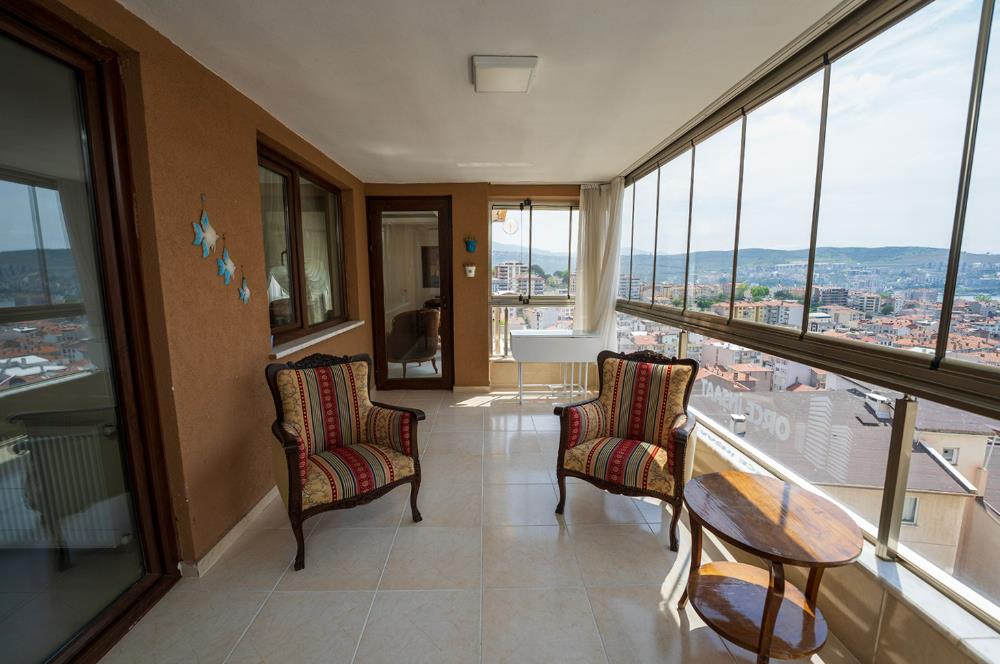 C21 Cius;Eşsiz Deniz, Şehir Manzaralı 4+1 Net 210 m² Ferah Daire