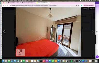 Century21 Net'ten Zeytinköyde 1+1 Eşyalı apart