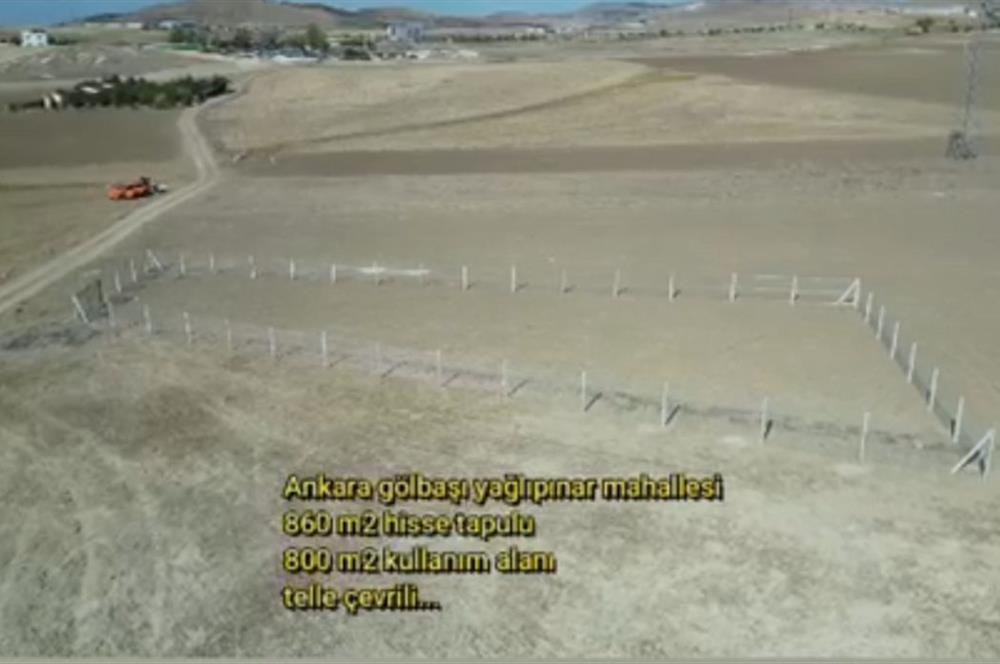 YAĞLIPINAR DA TELLE ÇEVRİLİ BAHÇE YERİ