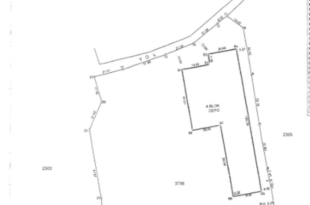 C21 BAL'DAN 21.734 M2 ARSA// 4025 m2 KAPALI ALANI OLAN SATILIK FABRİKA