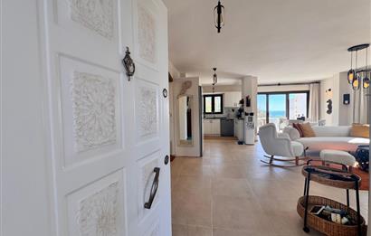 Bodrum Merkezde Deniz Manzaralı Bahçe Katı 3+1 Daire