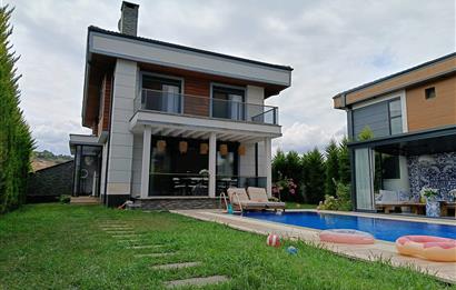ŞİLE ÇAVUŞ'TA SATILIK MÜSTAKİL HAVUZLU 3+1 DUBLEKS VİLLA