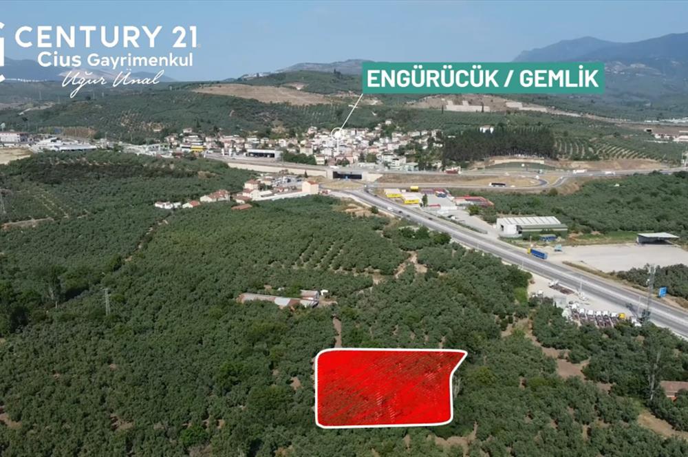 C21 Cius;Engürücükte Dev Yatırımlık 3632m2 Arazi TOGG'a Komşu