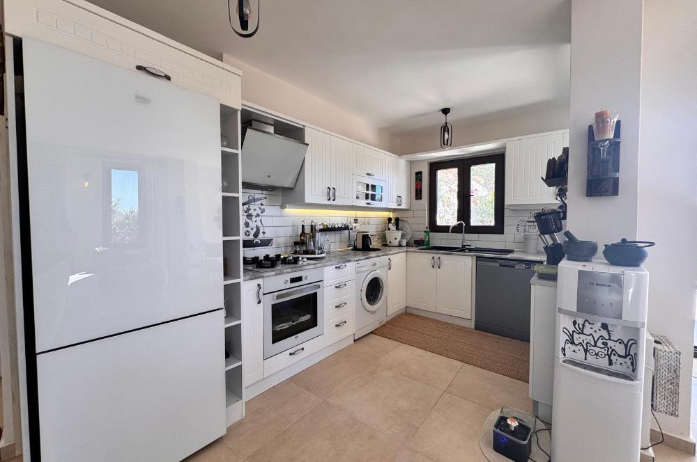 Bodrum Merkezde Deniz Manzaralı Bahçe Katı 3+1 Daire