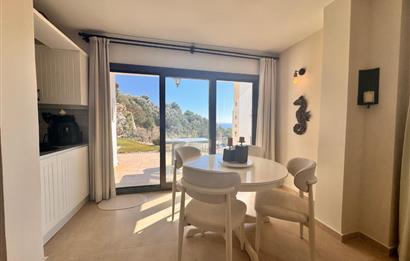 Bodrum Merkezde Deniz Manzaralı Bahçe Katı 3+1 Daire