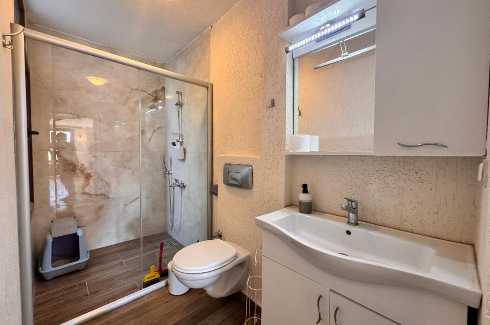 Bodrum Merkezde Deniz Manzaralı Bahçe Katı 3+1 Daire