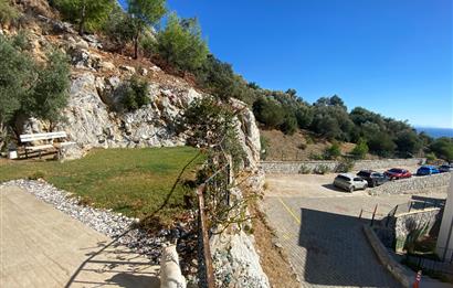 Bodrum Merkezde Deniz Manzaralı Bahçe Katı 3+1 Daire