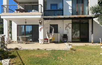 Bodrum Merkezde Deniz Manzaralı Bahçe Katı 3+1 Daire