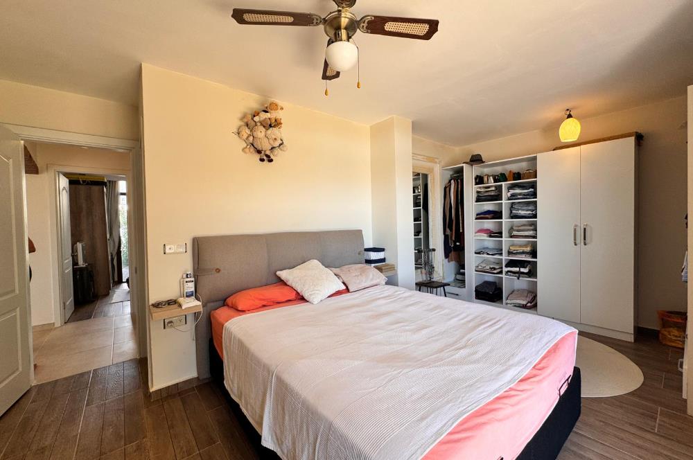 Bodrum Merkezde Deniz Manzaralı Bahçe Katı 3+1 Daire