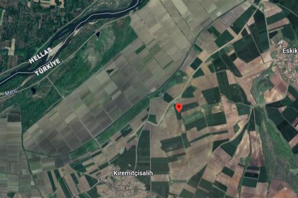 Edirne Uzunköprü Köyü’nde Yunanistana Komşu Tarla