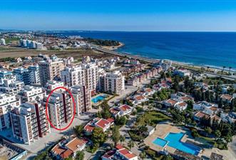 Kıbrıs İskele Long Beach Havuzlu Sitede Kiralık Sıfır Eşyalı Stüdyo Daire