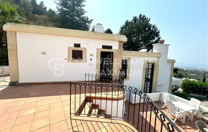KKTC Girne Bellapais 3+1 Büyüleyici Manzaralı Kiralık Villa