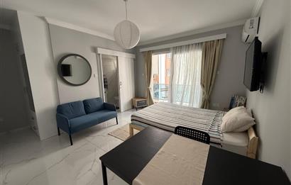 Kıbrıs İskele Long Beach Havuzlu Sitede Kiralık Sıfır Eşyalı Stüdyo Daire