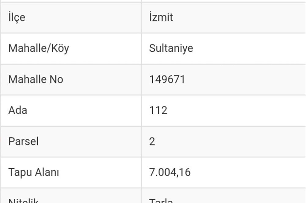SULTANİYE'DE İMARIN DİBİNDE FIRSAT TARLA