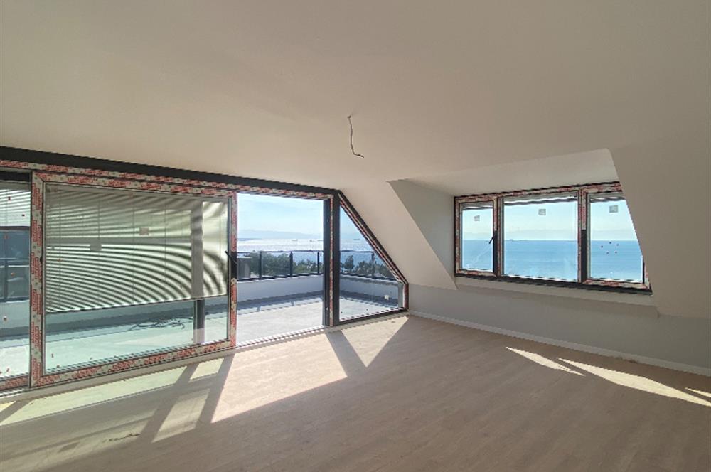 PANORAMİK DENİZ MANZARALI DUBLEX DAİRE