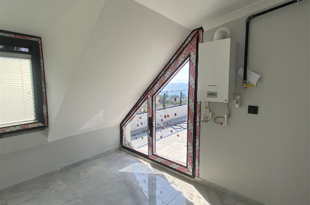 PANORAMİK DENİZ MANZARALI DUBLEX DAİRE