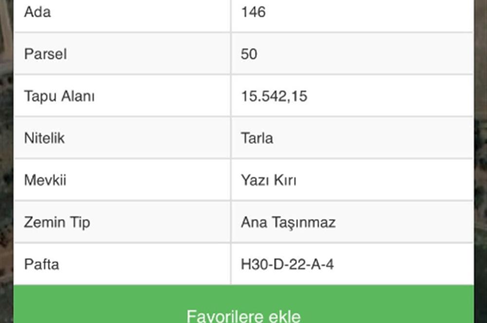 Altındağ Aydıncık 466m2 Satılık Hisse