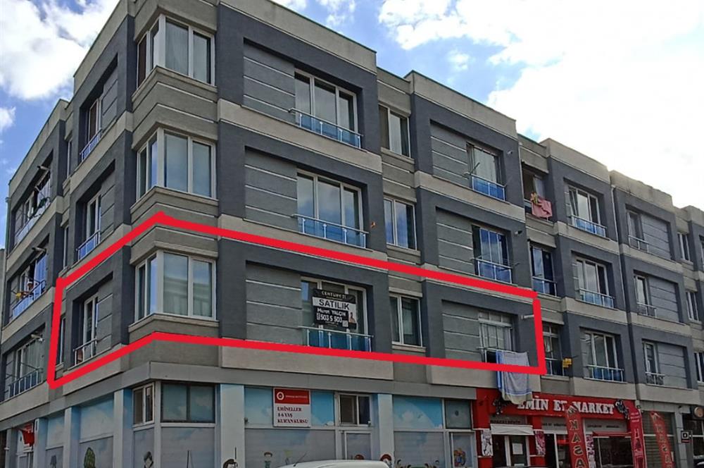 CENTURY 21 VİZYON'DAN ESENLİ CADDESİNDE SATILIK 3+1 DAİRE 