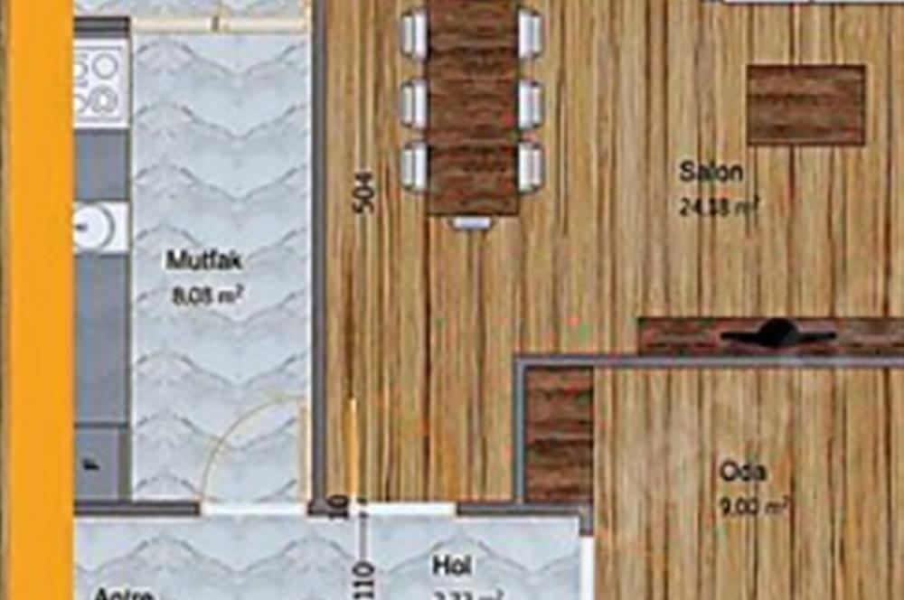 ERENKÖY DE YEŞİLLİKLER VE KORU MANZARALI SİTE İÇERERİSİNDE