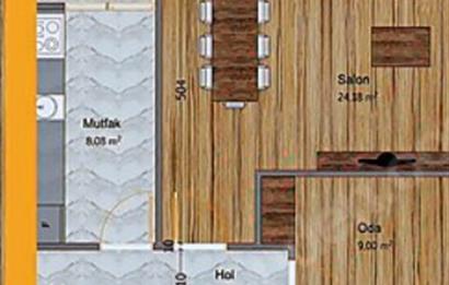 ERENKÖY DE YEŞİLLİKLER VE KORU MANZARALI SİTE İÇERERİSİNDE