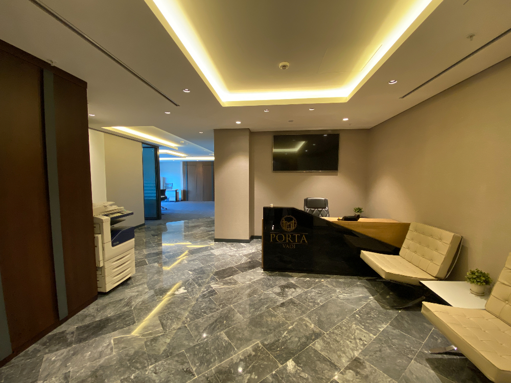 Porta Vadi Kiralık kdv'li Ofis 293m2 Vadistanbul Skyland Seba